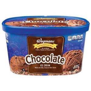 Wegmans Chocolate Ice Cream