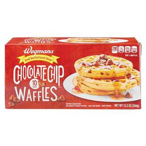 Wegmans Chocolate Chip Waffles