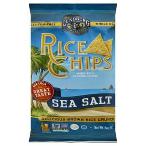 Lundberg Rice Chips, Sea Salt