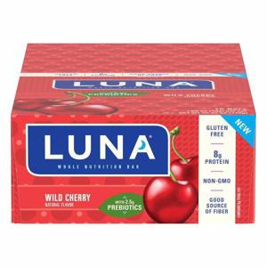 Luna Whole Nutrition Bars, Wild Cherry