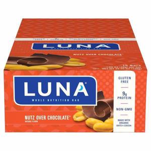 Luna Whole Nutrition Bars, Nutz Over Chocolate