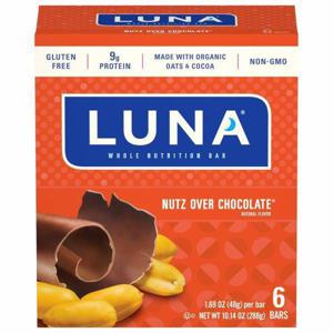 Luna Whole Nutrition Bar, Nutz Over Chocolate