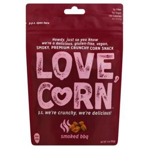 Love, Corn Corn Snack, Smoked BBQ