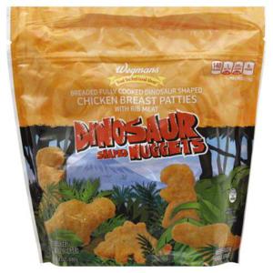 Wegmans Chicken Breast Patties Dinosaur Shaped Nuggets