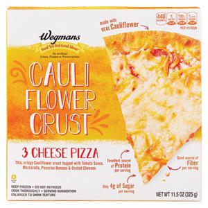 Wegmans Cauliflower Crust Pizza, 3 Cheese