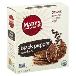 Mary's Gone Crackers Crackers, Organic, Black Pepper