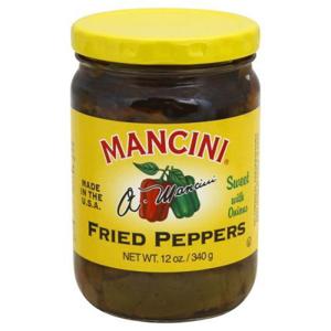 Mancini Peppers, with Onions, Sweet, Fried