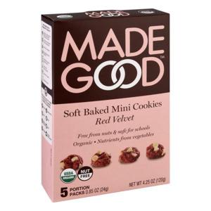 MadeGood Mini Cookies, Red Velvet