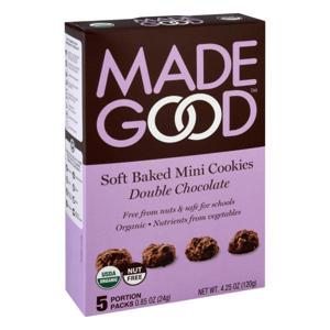 MadeGood Mini Cookies, Double Chocolate, Soft Baked