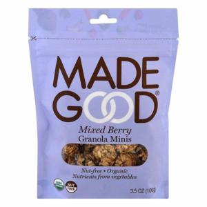 MadeGood Granola Minis, Mixed Berry