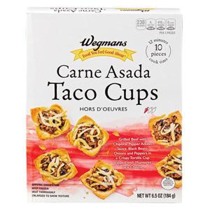 Wegmans Carne Asada Taco Cups Hors D'Oeuvres