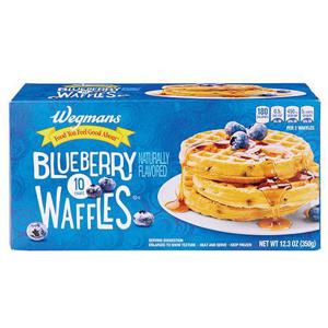 Wegmans Blueberry Waffles