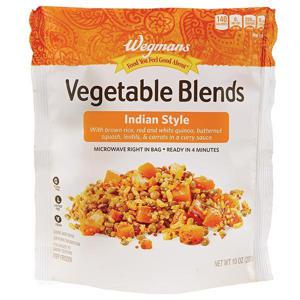 Wegmans Blends, Vegetable, Indian Style