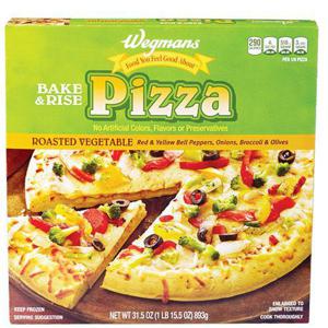 Wegmans Bake & Rise Pizza, Roasted Vegetable