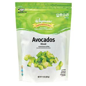 Wegmans Avocados, Diced, Frozen