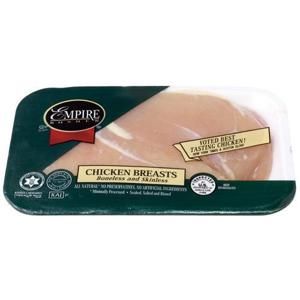 Empire Kosher Chicken Breasts, Boneless and Skinless