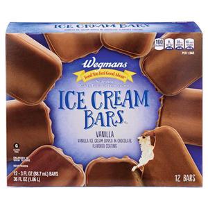 Wegmans Ice Cream Bars, Vanilla