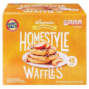 Wegmans Homestyle Waffles, FAMILY PACK