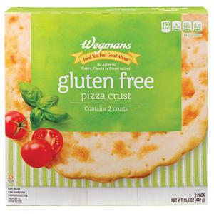 Wegmans Gluten Free Pizza Crust, 2 Pack