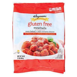 Wegmans Gluten Free Oven Baked Meatballs with Romano Cheese