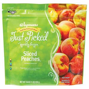 Wegmans Frozen Sliced Peaches