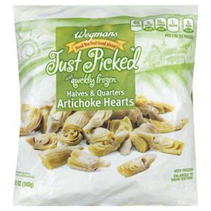 Wegmans Frozen Halves & Quarters Artichoke Hearts