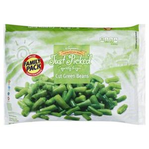 Wegmans Frozen Cut Green Beans, FAMILY PACK