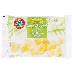 Wegmans Frozen Cauliflower Florets, FAMILY PACK