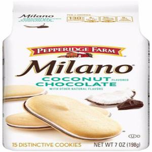 Milano Cookies, Coconut Chocolate Flavored