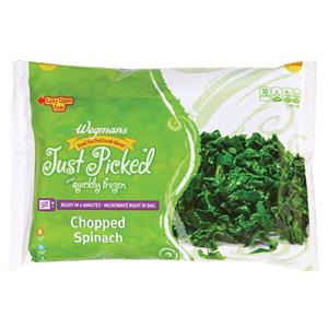 Wegmans Microwaveable Chopped Spinach