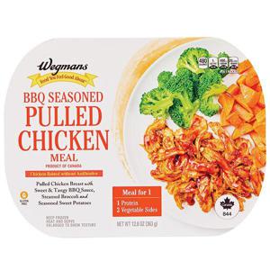 Wegmans Meal, Pulled Chicken, BBQ Seasoned