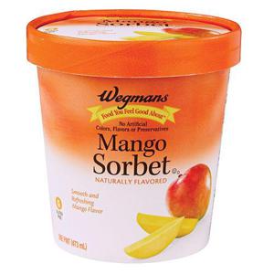 Wegmans Mango Sorbet