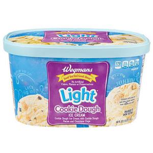 Wegmans Light* Cookie Dough Ice Cream