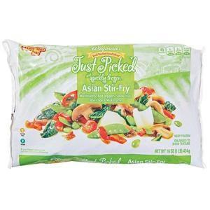 Wegmans Just Picked* and Quickly Frozen Asian Stir-Fry