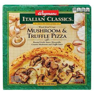 Wegmans Italian Classics Wood-Fired Crust Pizza, Mushroom and Truffle