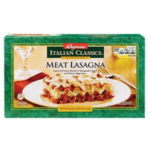 Wegmans Italian Classics Meat Lasagna