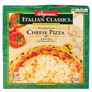 Wegmans Italian Classics Cheese Pizza, Wood-Fired Crust