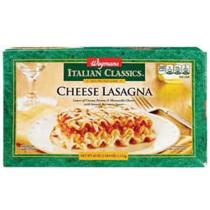 Wegmans Italian Classics Cheese Lasagna