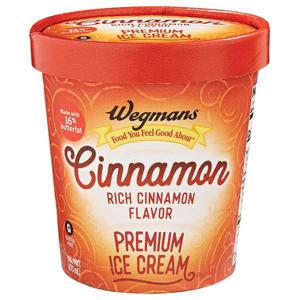 Wegmans Ice Cream, Premium Cinnamon