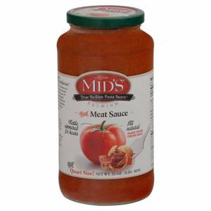 Mid's Pasta Sauce, Meat Sauce, Premium