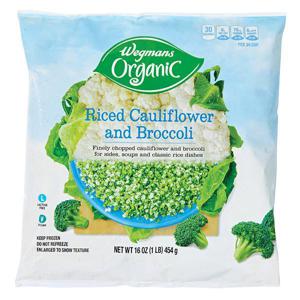 Wegmans Organic Riced Cauliflower and Broccoli