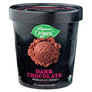 Wegmans Organic Premium Ice Cream, Dark Chocolate