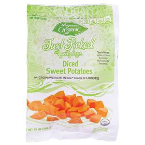 Wegmans Organic Potatoes, Sweet, Diced, Organic