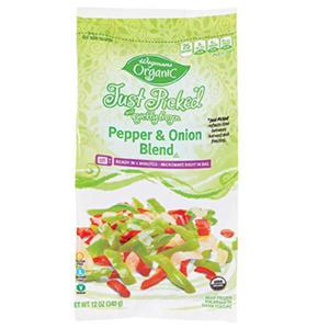 Wegmans Organic Microwaveable Pepper & Onion Blend