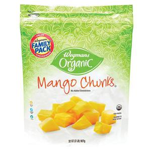 Wegmans Organic Mango Chunks, FAMILY PACK