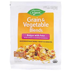 Wegmans Organic Grain & Vegetable Blends, Bulgur with Feta