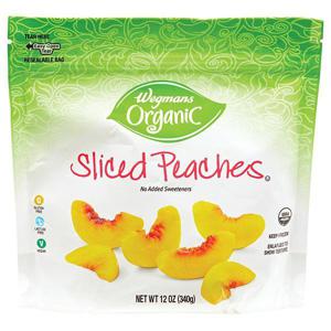 Wegmans Organic Frozen Sliced Peaches