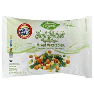 Wegmans Organic Frozen Mixed Vegetables, FAMILY PACK