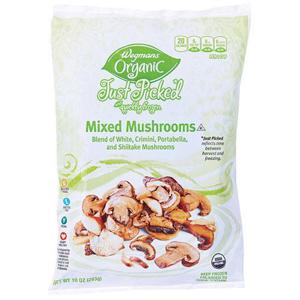 Wegmans Organic Frozen Mixed Mushrooms