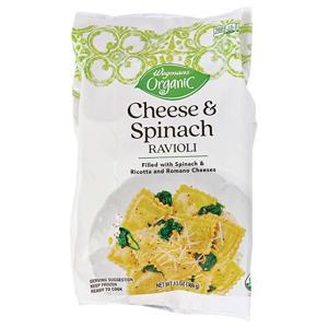 Wegmans Organic Cheese & Spinach Ravioli